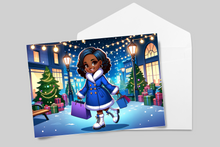 Load image into Gallery viewer, Blue and White Christmas