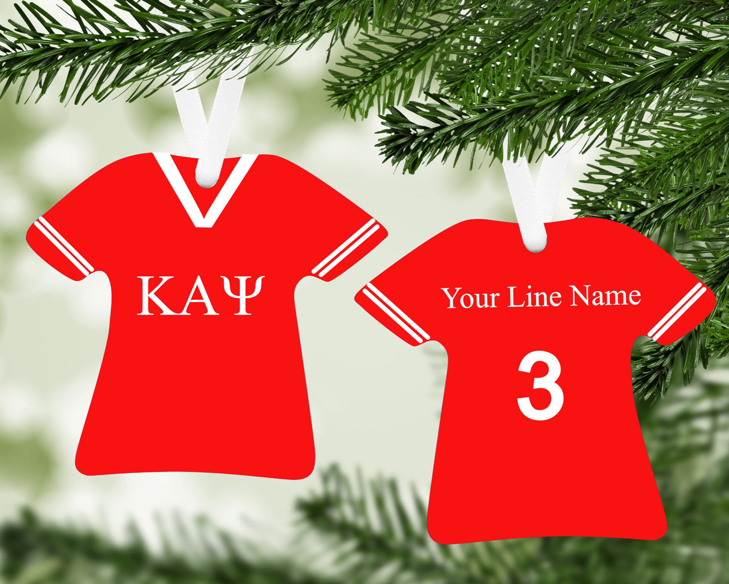 Personalized T-Shirt Ornament